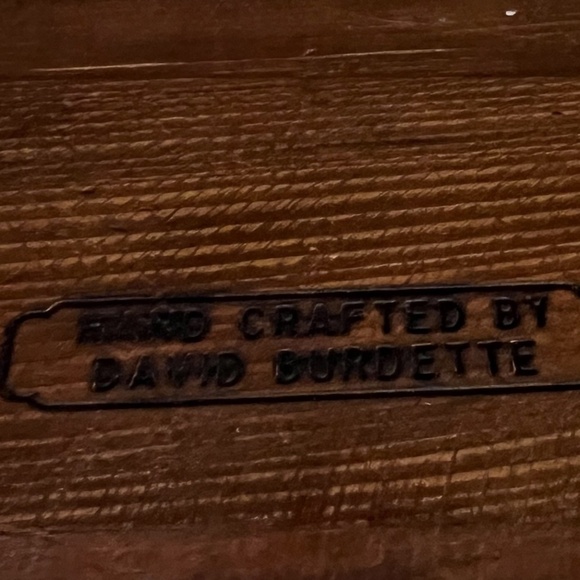 Curved Wooden Jewelry Box, Hand Crafted By David Burdette - Picture 6 of 9